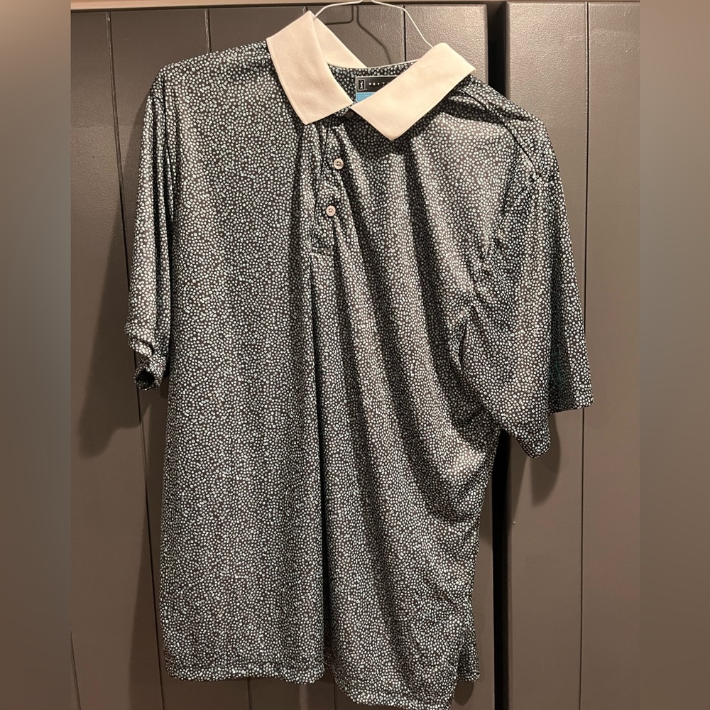 PGA Tour Mens Golf Shirt Size Large
